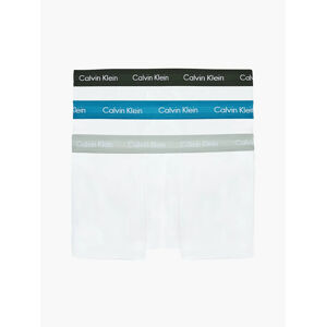 Calvin Klein pánské bílé boxerky 3pack - XL (1TS)
